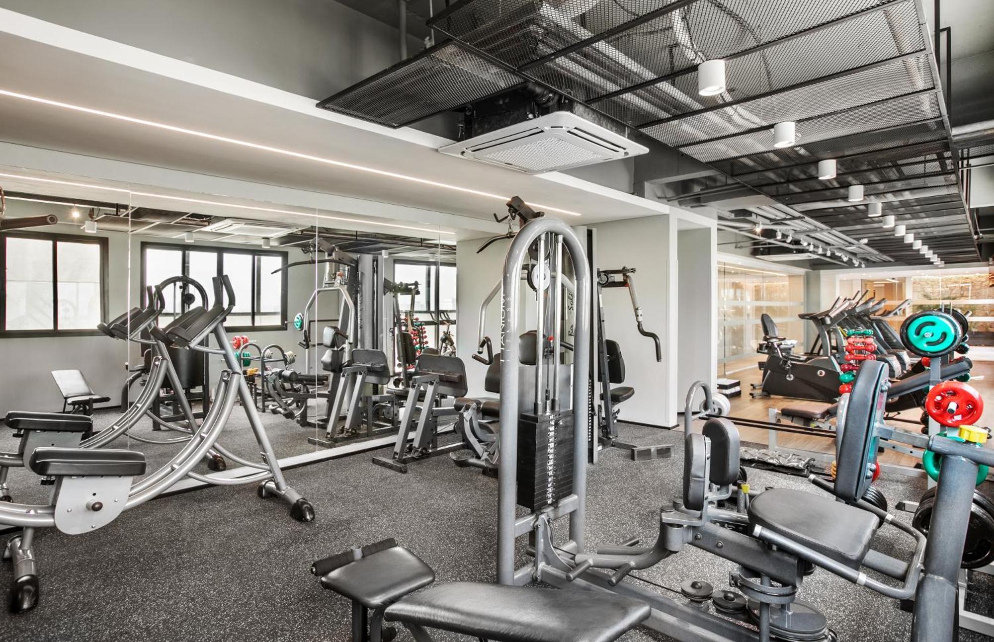 Hotel Meliá Jardim Europa São Paulo Exteriér fotografie The gym at the hotel
