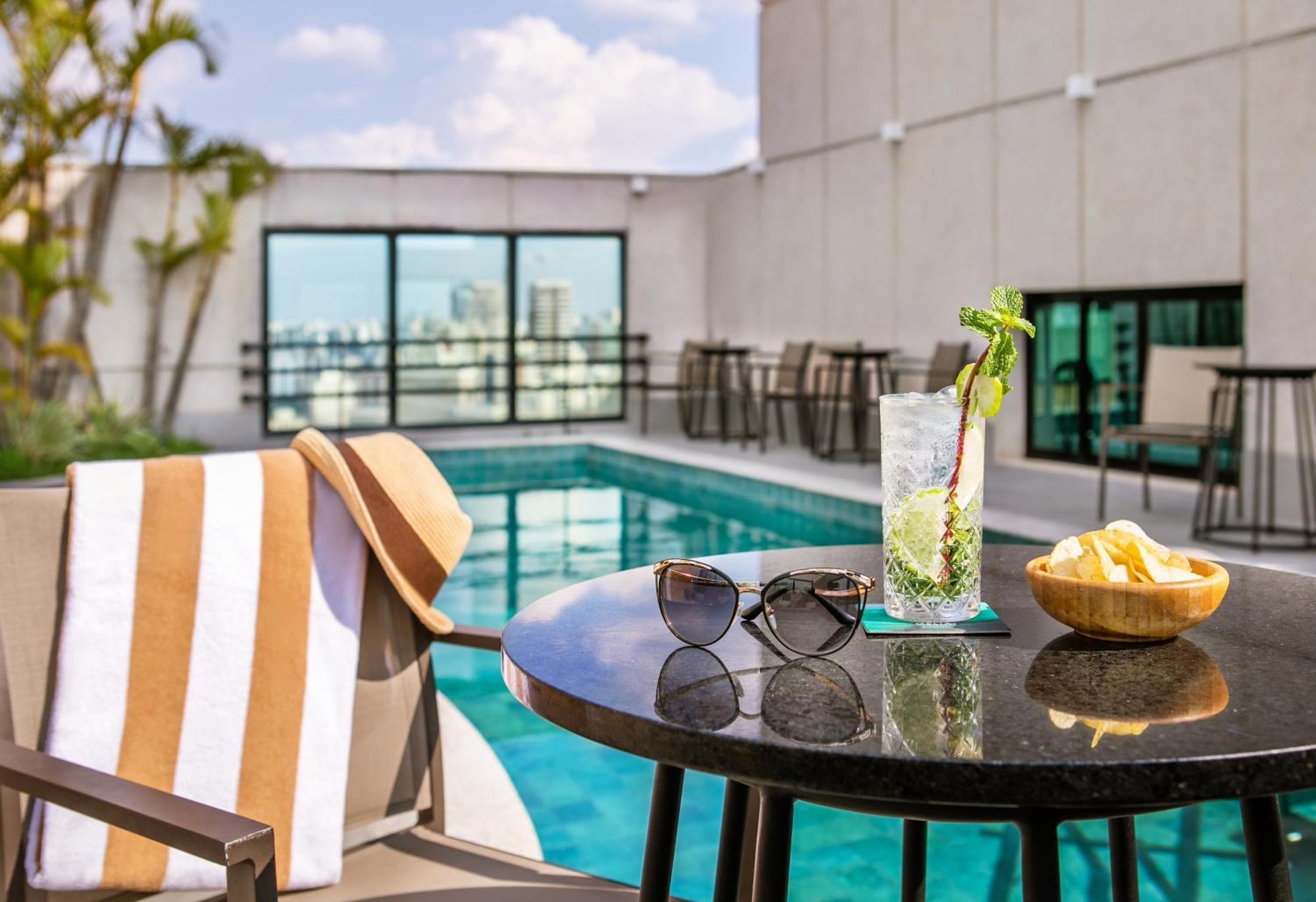 Hotel Meliá Jardim Europa São Paulo Exteriér fotografie Rooftop pool