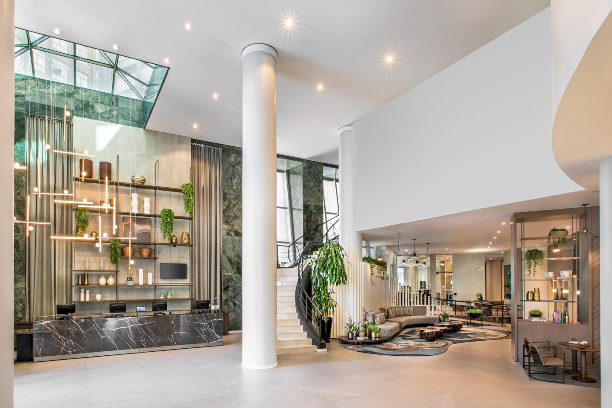 Hotel Meliá Jardim Europa São Paulo Exteriér fotografie The lobby of the hotel