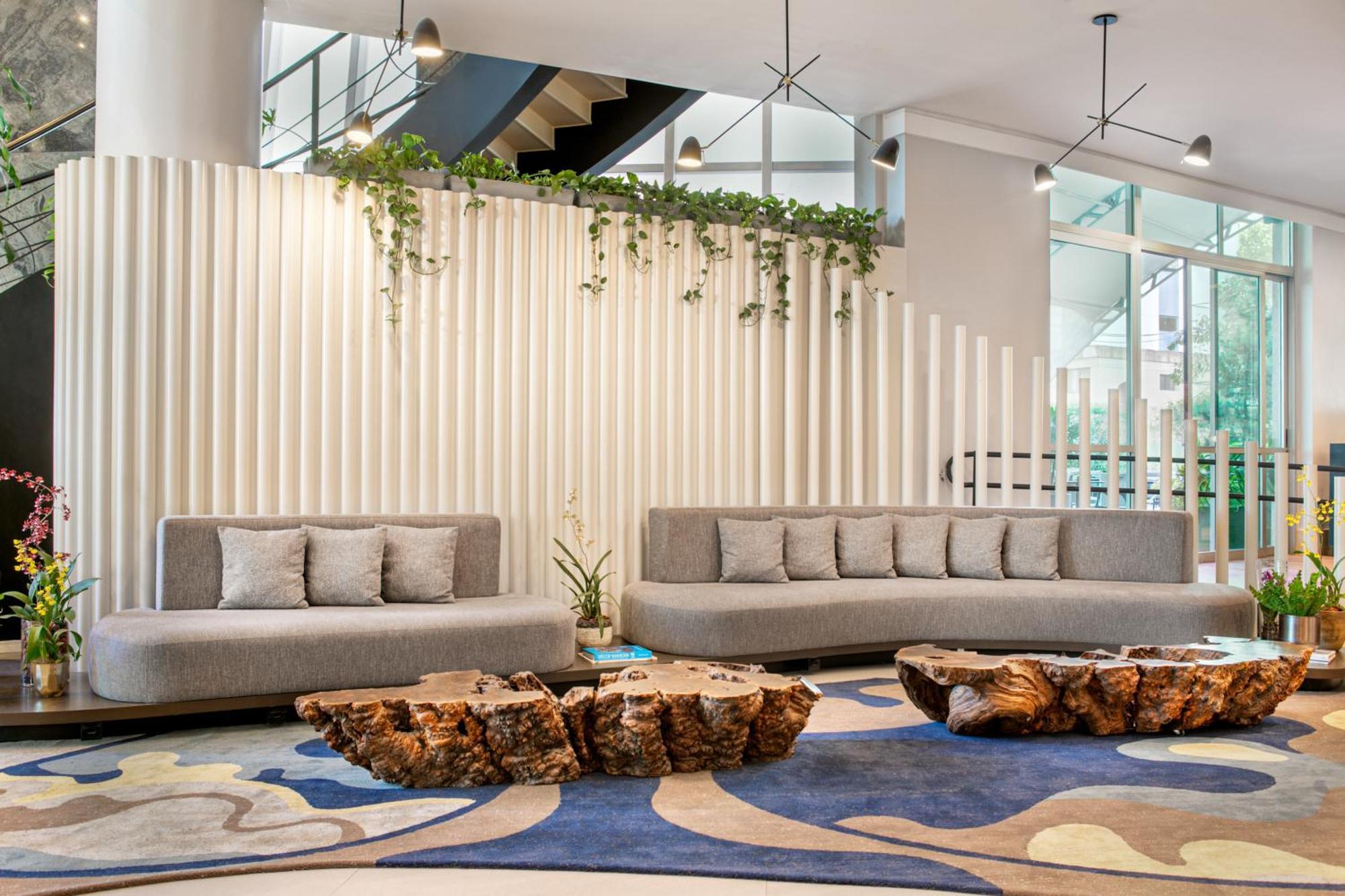 Hotel Meliá Jardim Europa São Paulo Exteriér fotografie The lobby of the hotel